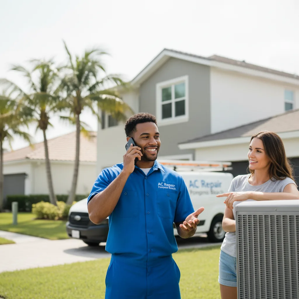 AC Repair Pompano Beach customer support in Smithton